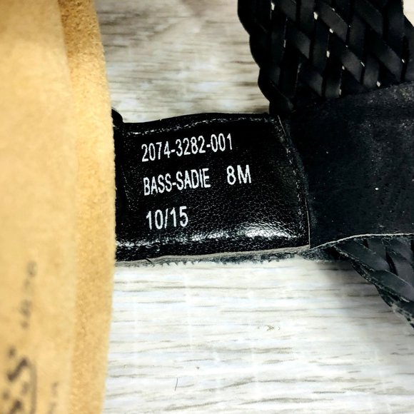 Women's G.H Bass & Co Sadie Vegan Leather Sandals - Size 8M - Picture 8 of 9